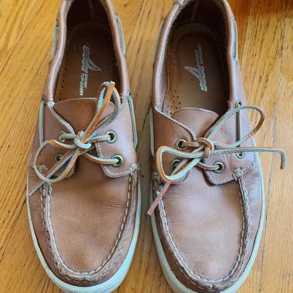 Sperry Top-Sider Leather Boat Shoes Men’s size 7-7.5 - Picture 2 of 3